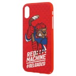 Чехол для Iphone X, медведь, красный, арт.КМ00062