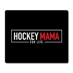 Коврик для мыши “Hockey Мама for life”