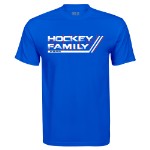 Футболка мужская “Hockey family.Papa.Площадка” голубой