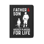 Обложка для паспорта “Father&amp;Son. Hockey players for life “