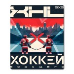 Коврик для мыши “XHL. Хоккей будущего.Город. Хоккеисты”