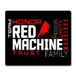 Коврик для мыши “Red Machine Honor Trust Family”