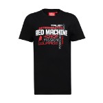 Футболка подростковая “Red Machine. Determination” черная