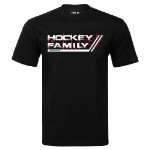 Футболка мужская “Hockey family.Papa.Площадка” черная