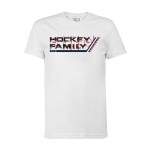 Футболка детская “Hockey family.Kid.Площадка” белая