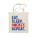 Сумка-шоппер “Eat. Sleep. Hockey. Repeat”