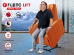 Кресло-реклайнер электрический с подъемом и массажем FUJIMO LIFT CHAIR цвет на заказ