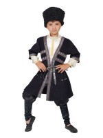 Карнавальный костюм EC-202002 Азербайджанский мальчик (34(134) Фиолетовый)
