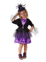 Карнавальный костюм EC-202335 Ведьмочка “Холли” (30(122) Фиолетовый)