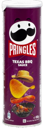 Pringles Texas BBQ Sauce со вкусом барбекю 165 гр.