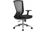 Офисное кресло RCH 871E Ткань черная/Сетка черная
