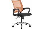Офисное кресло RCH 8085 JE Ткань черная/Сетка оранжевая