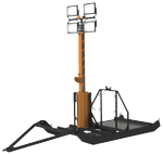 Передвижная осветительная станция "Светогор-В" ПОС-9-4000М 4000 Вт Завод ОборонСвет