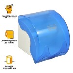 Диспенсер туалетной бумаги, малый PUFF-7105, синий, пластиковый