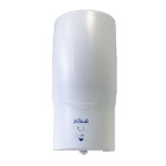 Сенсорный дозатор для жидкого мыла и антисептика 1000 мл. Пластик белый