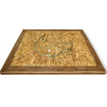 Столешница Sheffilton SHT-TT 100⁄120 ДУБ/OSB