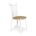 Деревянный стул “ВИКТОРИЯ” белый
