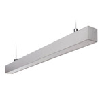 Ulo-k10d 30w/5000k/l60 ip65 silver светильник линейный светодиодный подвесной. белый свет (5000К). 2800Лм. Алюминий. Цвет серебро. TM Uniel, 1шт