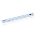 Светодиодная линейка 5W5730 220V 430lm CRI 80 160*16mm (теплый белый 3000K), 1шт