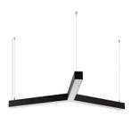 Светильник SP-Rays-3-Hang-5050-510-34W Day4000 (RAL9005, 120 deg, 230V) IP33 1415lm (Arlight, Металл) (дневной белый 4000K), 1шт