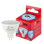 Лампочка светодиодная ЭРА RED LINE LED MR16-9W-840-GU5.3 R GU5.3 9 Вт софит нейтральный белый свет, 1шт