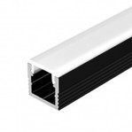 Профиль SL-MINI-10-2000 BLACK (Arlight, Алюминий), 2м