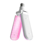 Лампа светодиодная 2-х лепестковая, (20W) 230V E27, красно-синий спектр LB-7000, 1шт