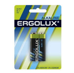 Элемент питания алкалиновый “крона” 6LR61 9В Alkaline BL-1 (блист.1шт) Ergolux 11753, 1упак. 1шт