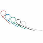 Стяжка кабельная нейлоновая 250x3,6мм, набор 5 цветов (25 шт/уп) REXANT, 10шт