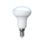 Led-r50-7w/nw/e14/fr/nr лампа светодиодная. форма “рефлектор”, матовая. серия norma. белый свет (4000K). Картон. ТМ Volpe, 1шт