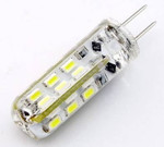 Светодиодная лампа DL220-G4-2W  (220V, 2W, 130 lm) (теплый белый 3000K), 1шт