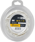 Трубка термоусадочная ТТУ нг-LS 2⁄1 бел. (уп.2м) IEK UDR12-002-001-002-K01-T, 1УП.2 м
