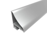 Накладной профиль для полок ALP-NP-4535-2-Anod, 2м