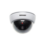 Муляж камеры REXANT внутренний, купольный, белый, 1шт