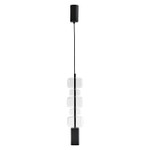 6503⁄1 SUSPENTIONI LN23 черный Подвес GU10 50W 220V VERONA, 1шт