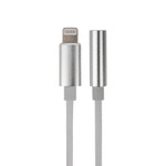 Кабель переходник с iPhone 5/6/7/8/X моделей на AUX гн. 3,5 мм REXANT, 10шт