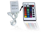 Rgb-контроллер ln-ir24b (12/24V, 72/144W, IR-ДУ, 24 кнопки), 1шт