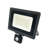Прожектор светодиодный PFL-C3 SENSOR 50Вт 6500К IP65 ДО закален. прозр. стекло Pro JazzWay 5026940A, 1шт