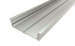 Профиль врезной алюминиевый LC-LPV-32134-2 Anod, 2м