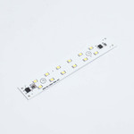 Светодиодная линейка 2835, 2х6 led, 220V, 5W, 120mm (дневной белый 4000K), 1шт