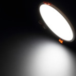 Светодиодный светильник DBM-101-22R (220V, 22W, круглый) (белый 6000K), 1шт