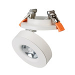 Светильник LGD-Mona-Built-R100-12W (WH, 24 deg) (теплый белый 3000K), 1шт