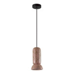 5054/1C PENDANT ODL24 315 черный/розовый/коричн./металл/керамика Подвес GU10 LED 4W KERAMA, 1шт