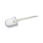Светодиод 10mm clear Blue 12V (синий), 500шт