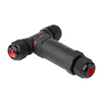 Коннектор кабельный Т-образный (клеммник 5PIN) IP68 FreeTools EKF plc-uac-cb5T, 1шт