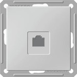 Розетка компьютерная 1-м СП W59 RJ45 кат.5E механизм бел. SE RSI-152K5E-1-86, 1шт