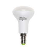 Лампа светодиодная PLED-ECO 5Вт R50 рефлектор матовая 3000К тепл. бел. E14 400лм 230В 50Гц JazzWay 1037015A, 1шт