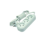 Удлинитель 3х3м без заземл. 10А IP20 Makel MGP123, 1шт