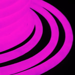 Гибкий Неон LED 360 (круглый) - розовый, бухта 50м, 50м