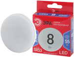 Лампочка светодиодная ЭРА RED LINE LED GX-8W-865-GX53 R GX53 8 Вт таблетка холодный дневной свет, 1шт